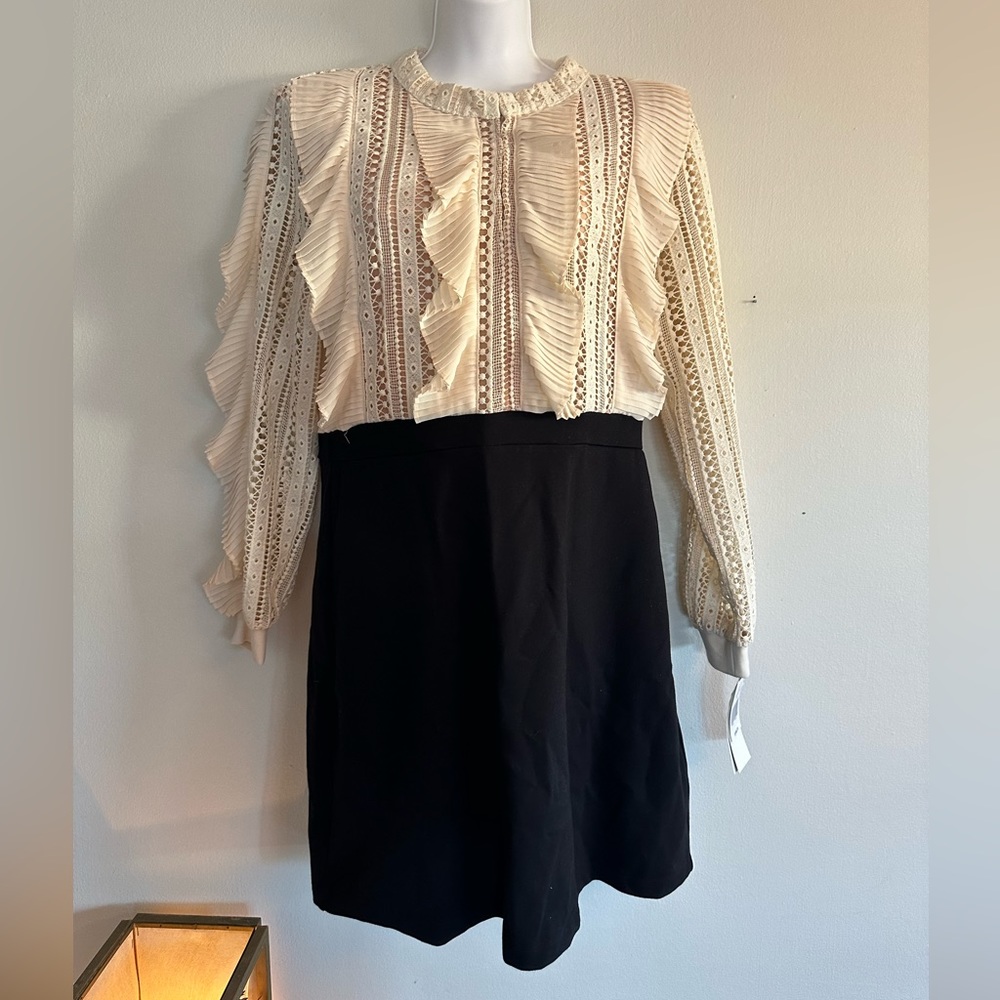 French Connection mini lace dress size 12